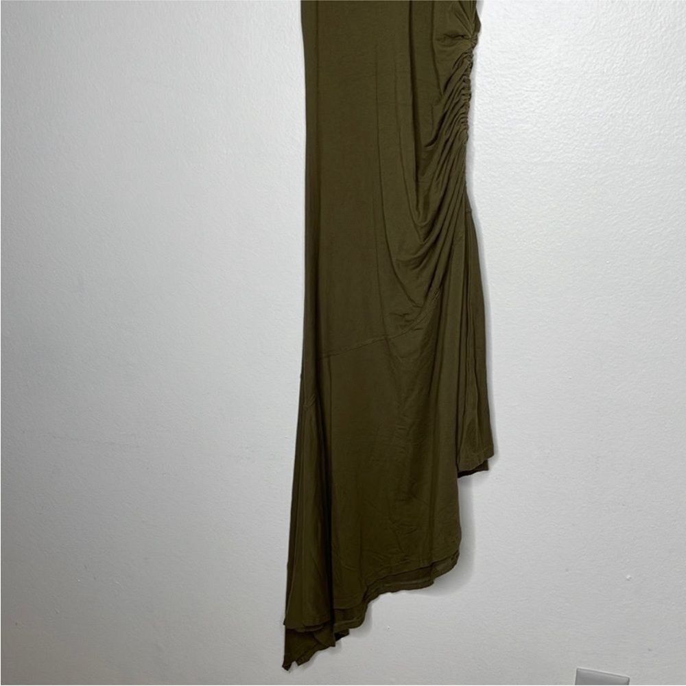 Daily Practice by Anthropologie Womens Size Medium Sleeveless Side-Ruched Dress - Picture 6 of 12